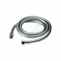 American Imaginations 59 in. Stainless Steel Chrome Shower Hose AI-37776